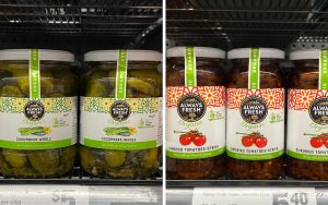 Always Fresh - Organic range packaging design